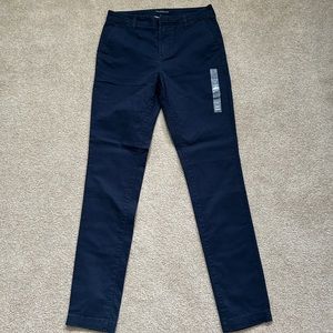 Aeropostale Men's Skinny 30 x 34 Navy Khaki Pants